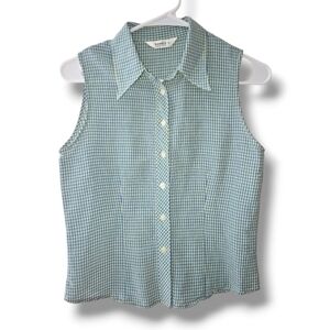 Vintage Bossini Gingham Tank Top